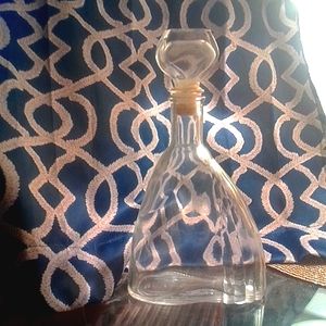 Vintage Decanter Depression Glass